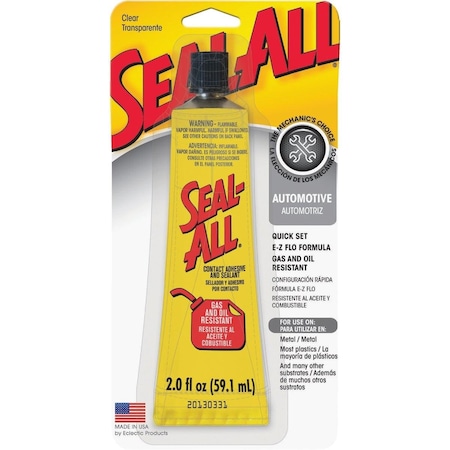Seal-All 2 Oz. Clear Contact Adhesive 380100